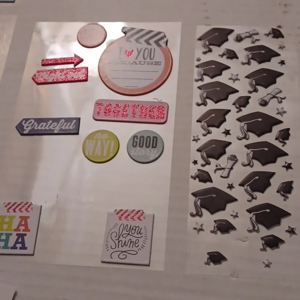 4/$60 Colorful Scrapbook Sticker Set - Incomplete - Picture 9 of 12